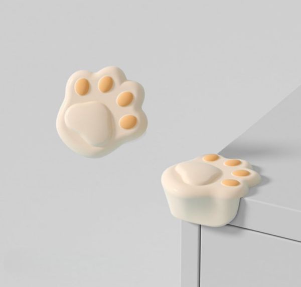 Colorful Cat Paw Silicone Corner Protectors