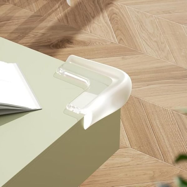 8 Pcs Childproof Corner Protector, Baby Safety Table Corner Guard, Silicone Material Baby Proof Bumper Cushion