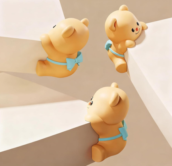 Bear Face Silicone Corner Protectors